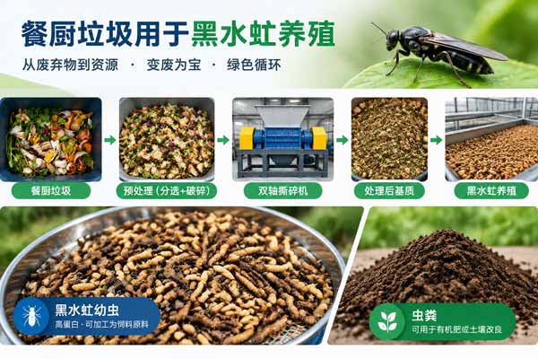 餐厨垃圾黑水虻养殖