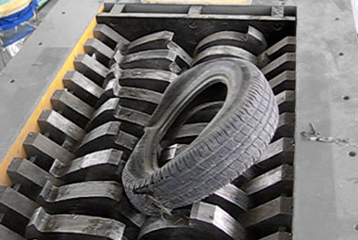 橡胶轮胎撕碎机让社会橡胶得到了更好的利用价值