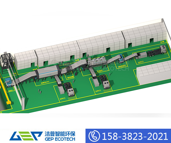 生活垃圾分选处理系统,生活垃圾破碎处理设备厂家