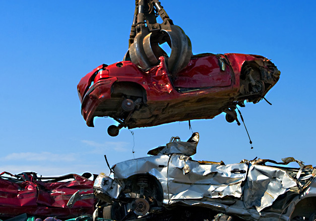 报废汽车破碎机,及汽车外壳破碎回收生产线介绍