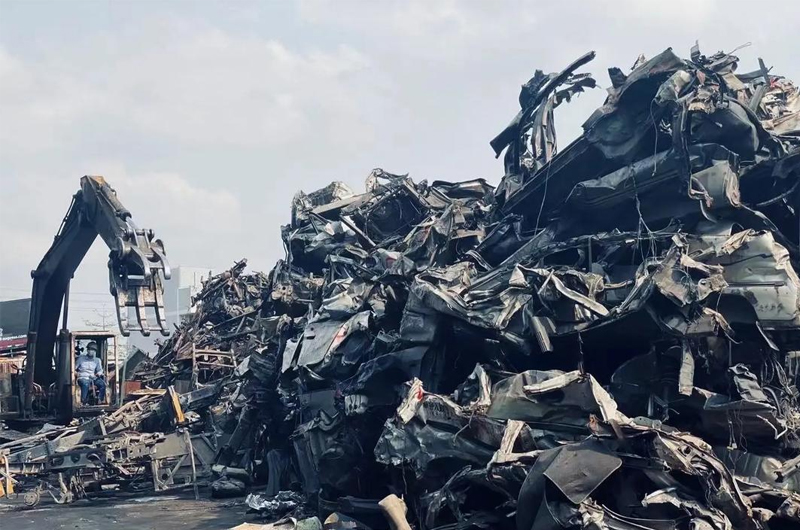 废旧汽车拆解原料